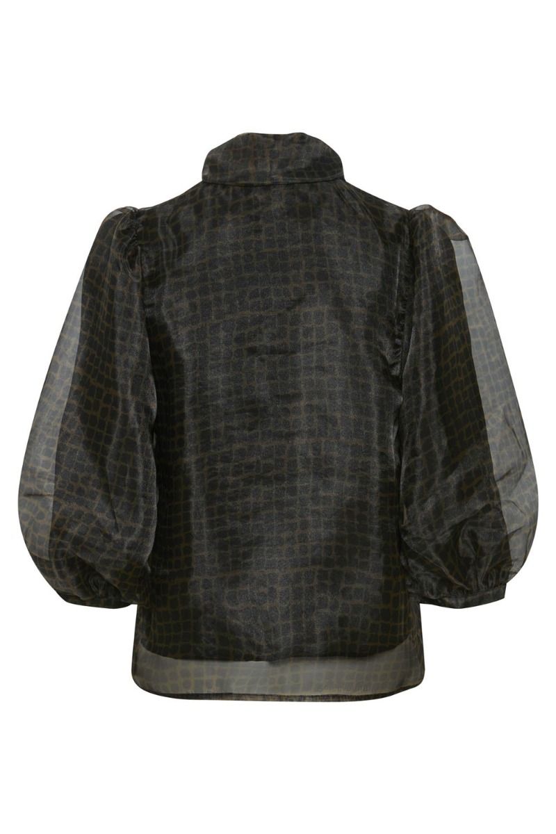 Gestuz - Bluse - LiviaGZ Blouse - Lattica Carafe Check