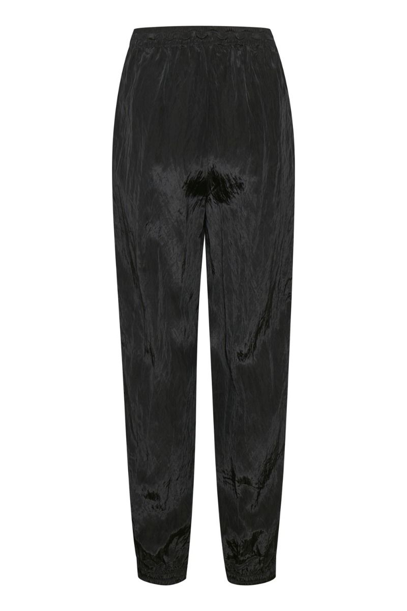 Gestuz - Bukser -  Cleo GZ HW pants - Black