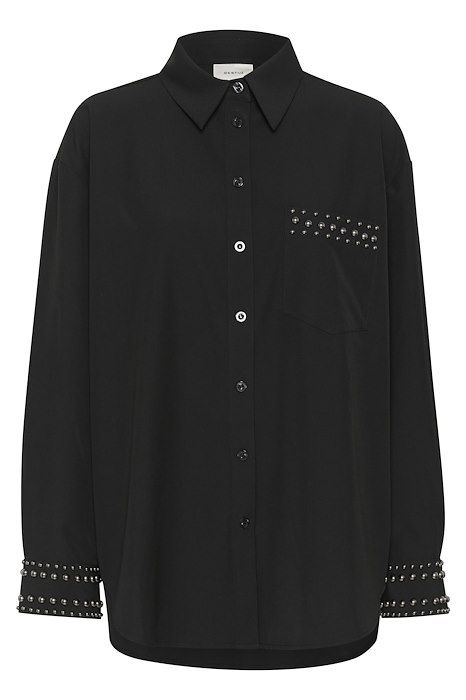 Gestuz - Skjorte - PhoebeGZ Shirt - Black