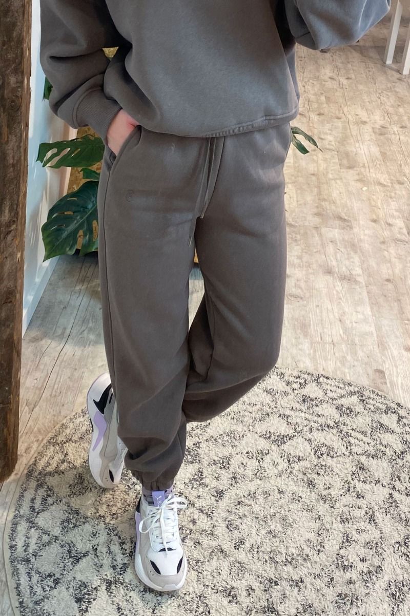 Gestuz - Bukser - Rubi GZ HW Pants - Earth