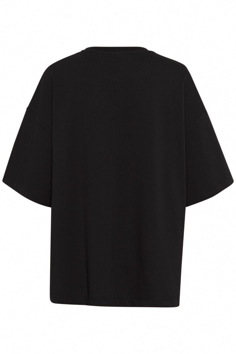 Gestuz - T-shirt - GZimina OZ Tee - Black