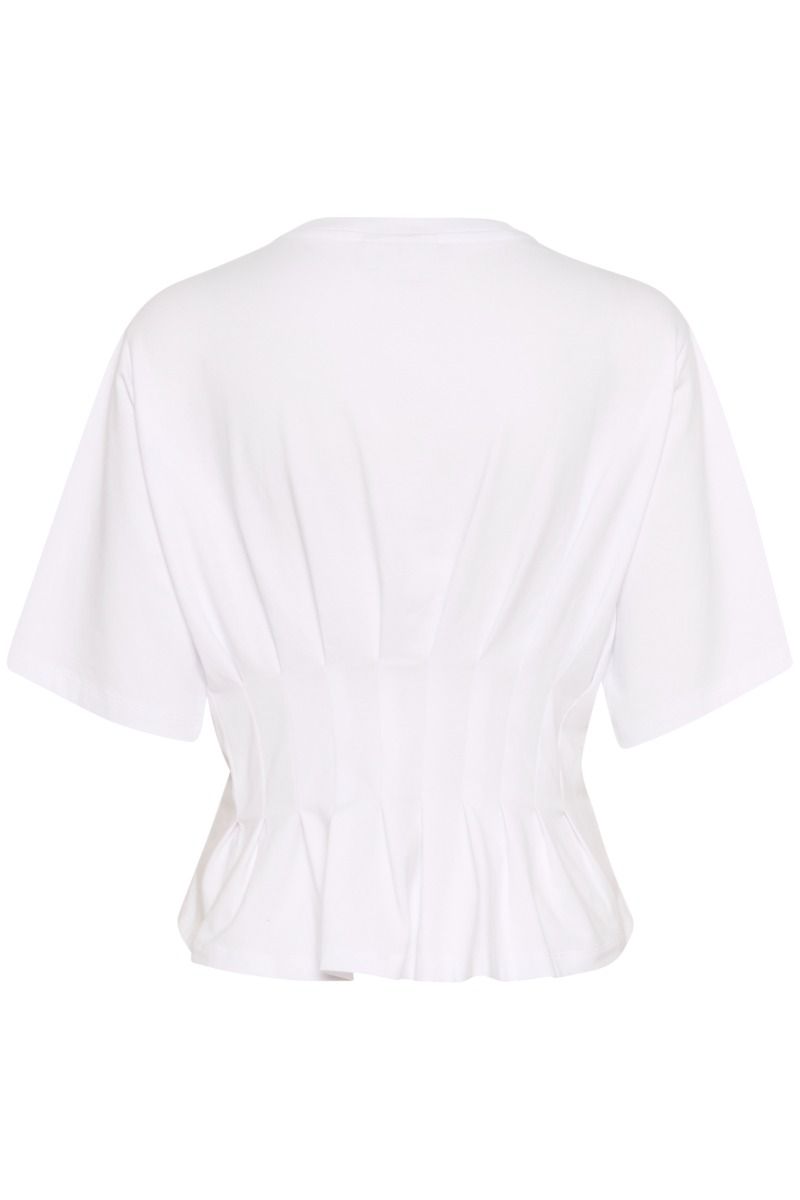 Gestuz - T-shirt - GZinez tee - Bright White