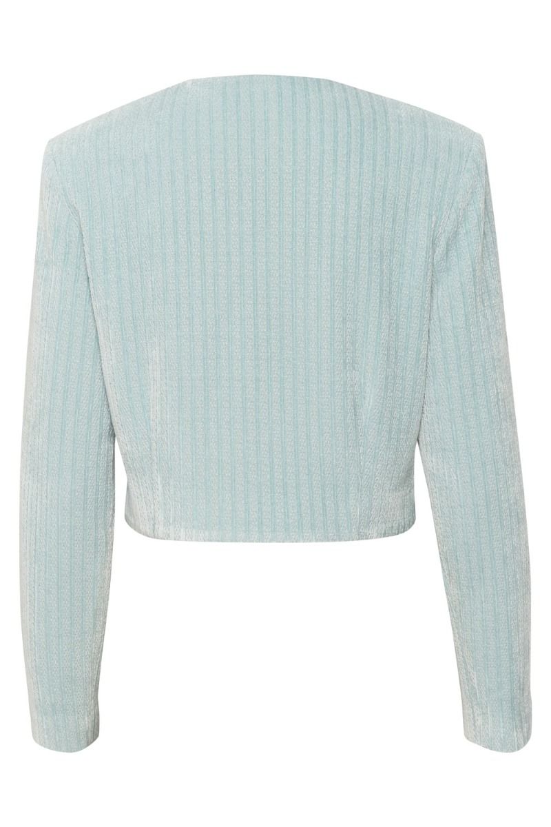 Gestuz - Jakke - ElnoraGZ Short Jacket - Slate