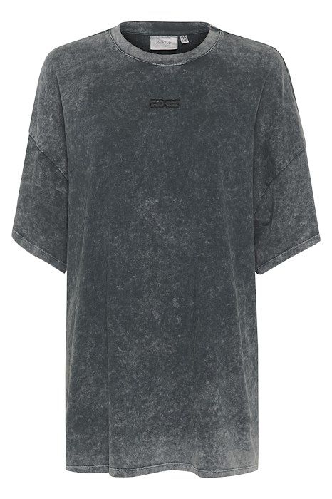 Gestuz - T-shirt - JioGZ Oversize Tee - Dark Grey Washed