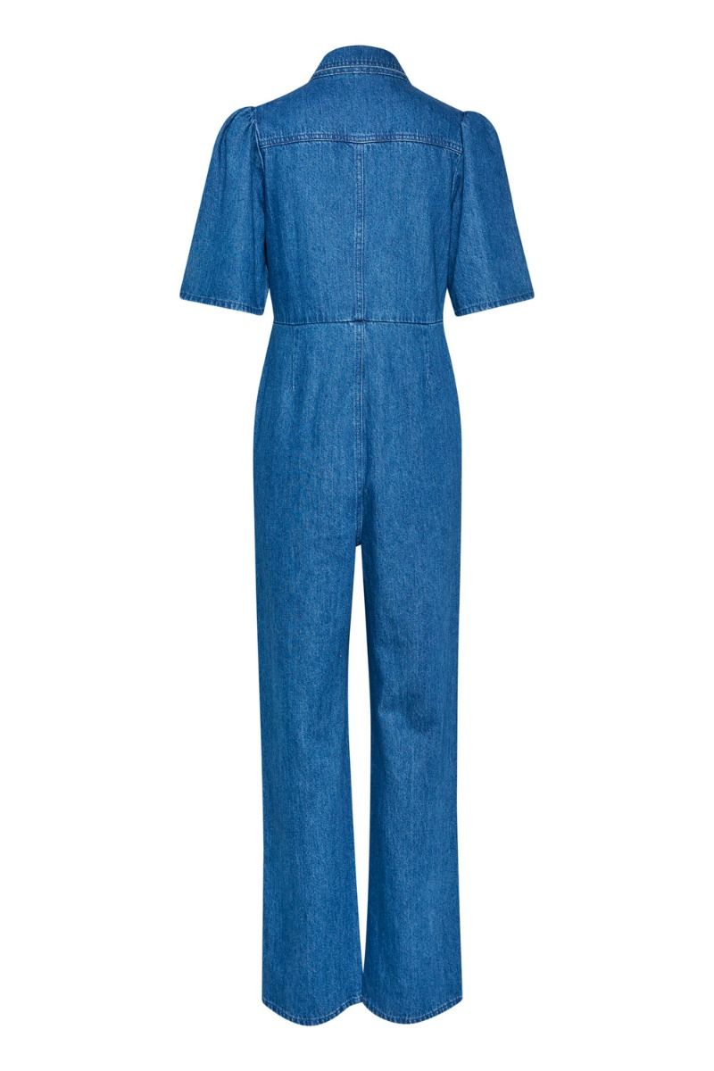 Gestuz - Jumpsuit - Umatilla Jumpsuit - Mid Blue