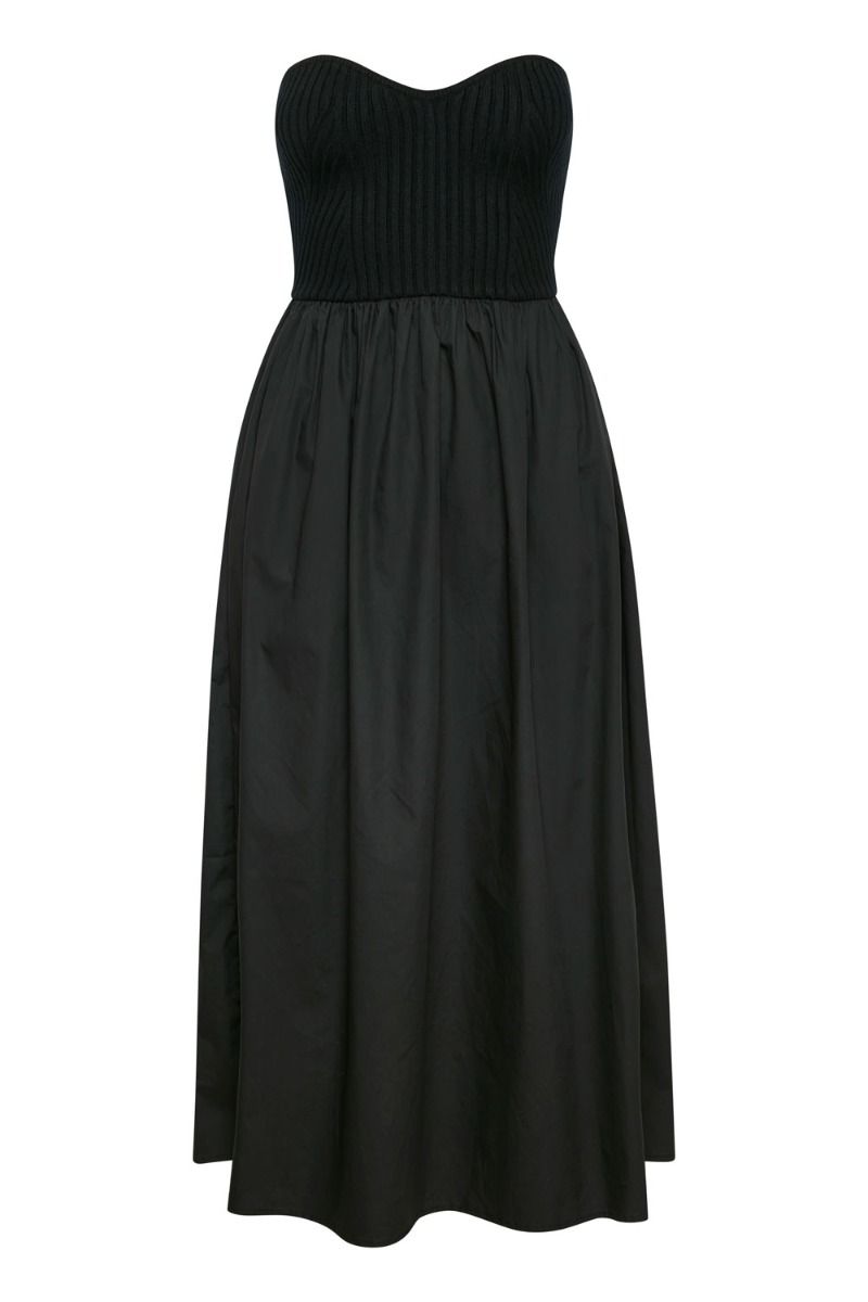 Gestuz - Kjole - Abel SL Dress - Black