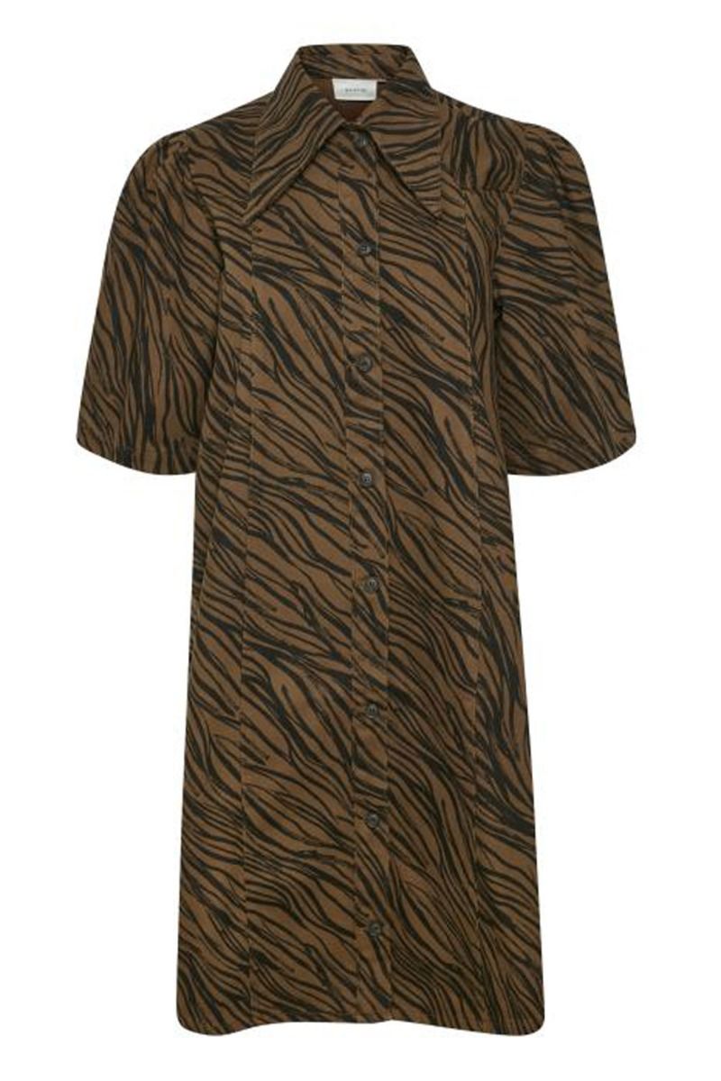 Gestuz - Kjole - Abena Dress - Carafe zebra