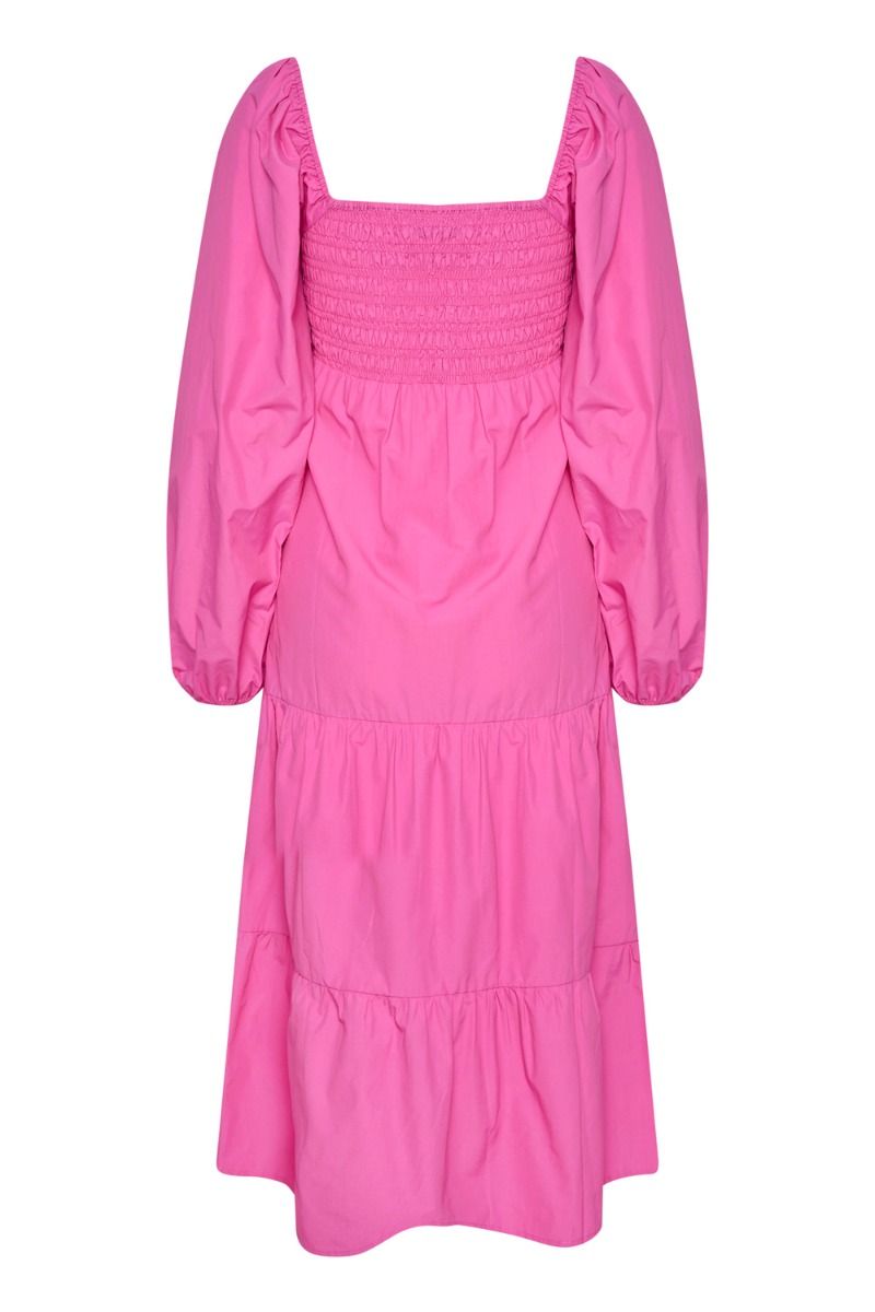Gestuz - Kjole - Bernadette Smock Dress - Phlox Pink