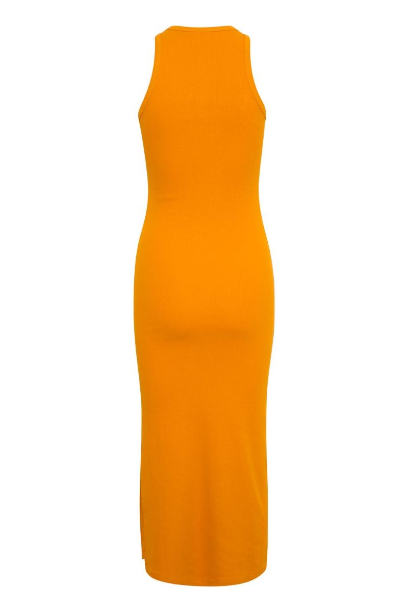 Gestuz - Kjole - DrewGZ SL Long Dress - Kumquat