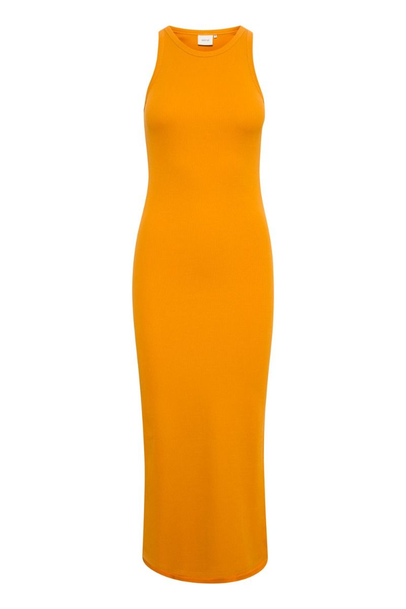 Gestuz - Kjole - DrewGZ SL Long Dress - Kumquat