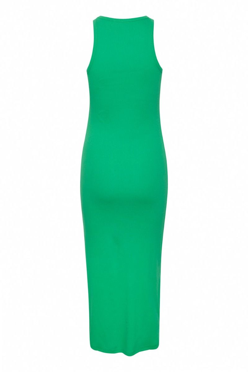 Gestuz - Kjole - DrewGZ SL Long Dress - Simply Green