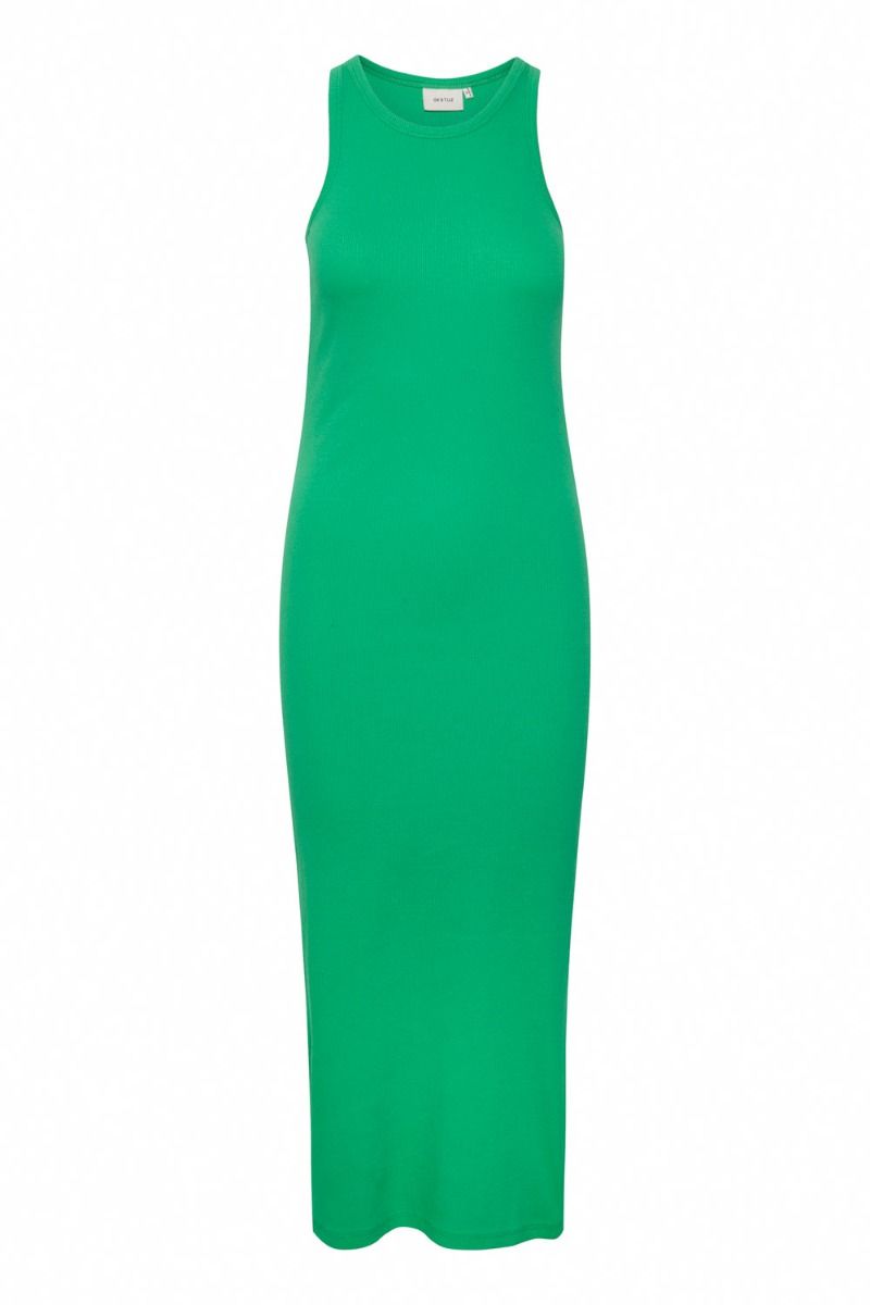 Gestuz - Kjole - DrewGZ SL Long Dress - Simply Green