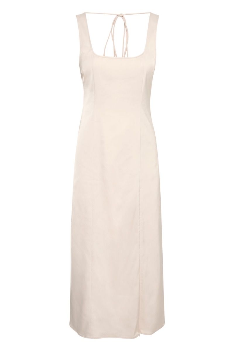 Gestuz - Kjole - Egina Midi Dress - Champagne