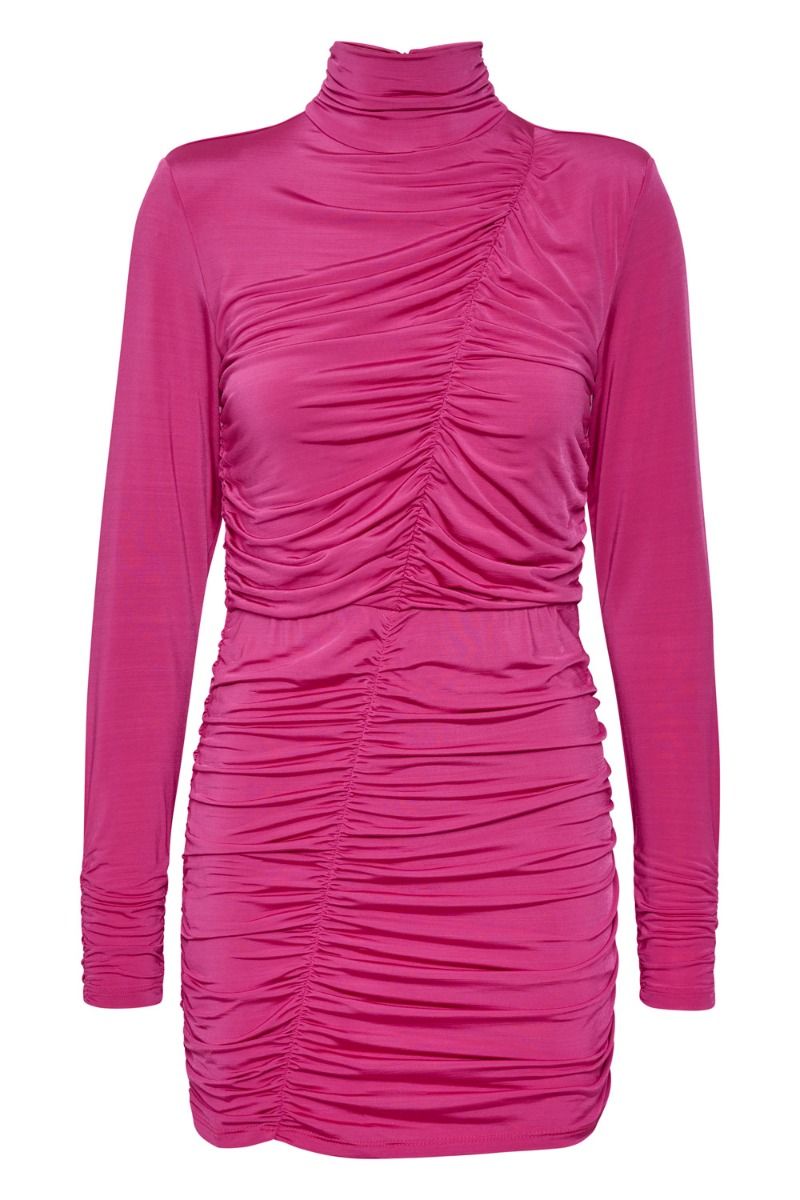 Gestuz - Kjole - OdaGZ Short Dress - Fuchsia Red
