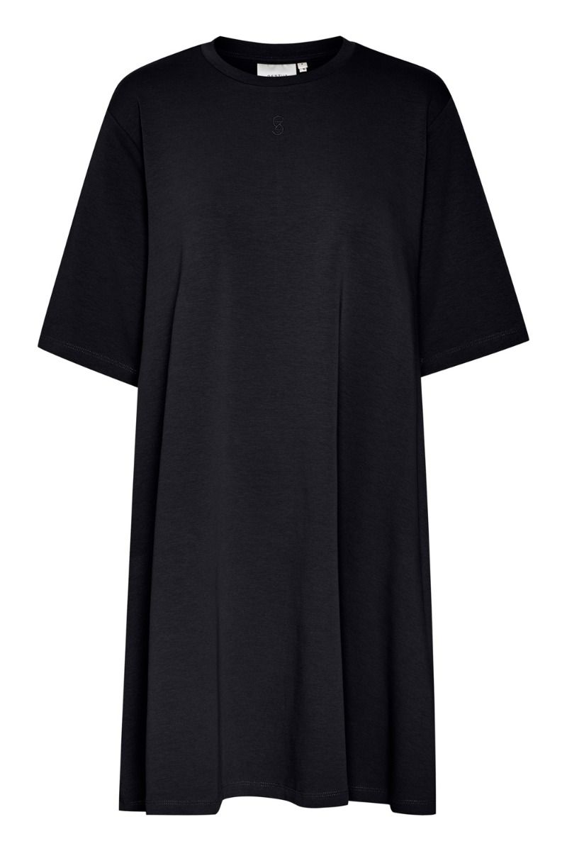 Gestuz - Kjole - Imina Wrinkle Dress - Black