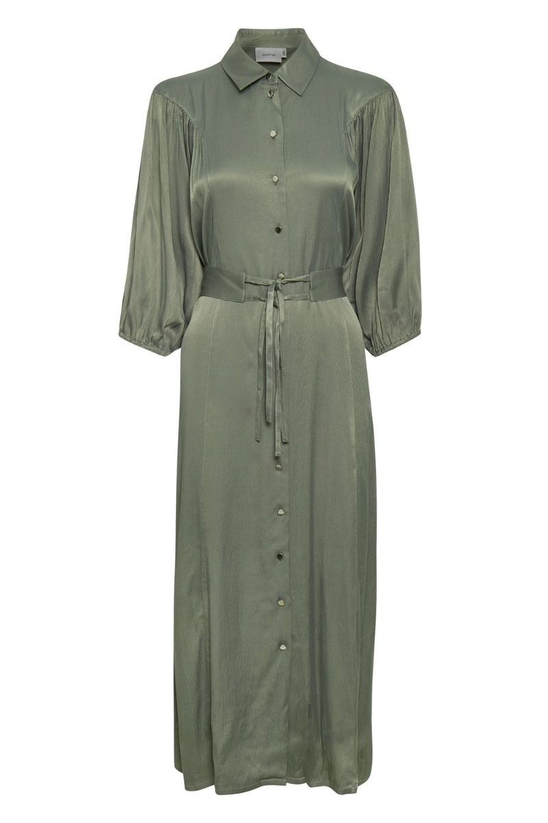 Gestuz - Kjole - Luha GZ Dress - Dark Army