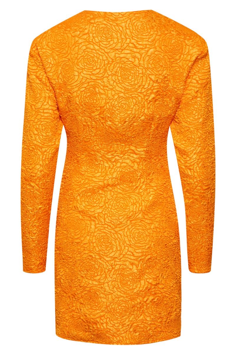 Gestuz - Kjole - MaisieGZ Dress - Flame Orange