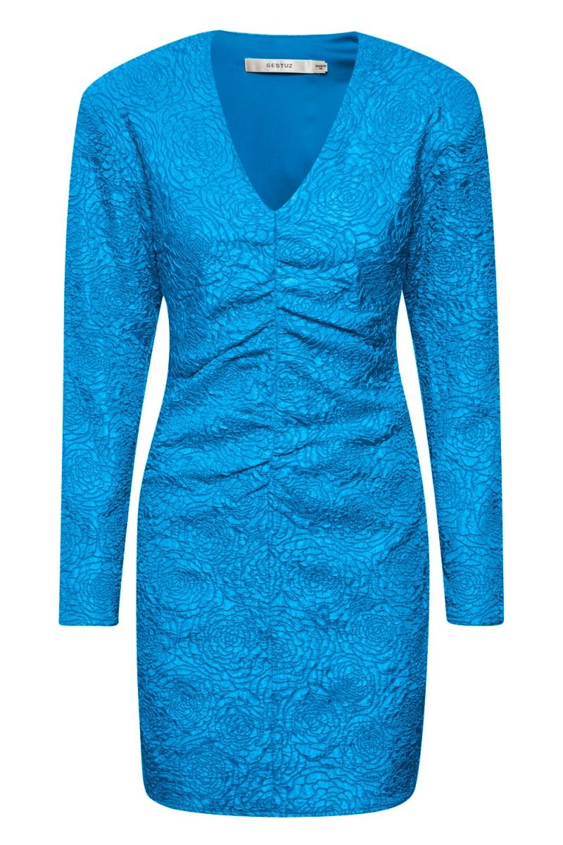 Gestuz - Kjole - MaisieGZ Dress - Malibu Blue