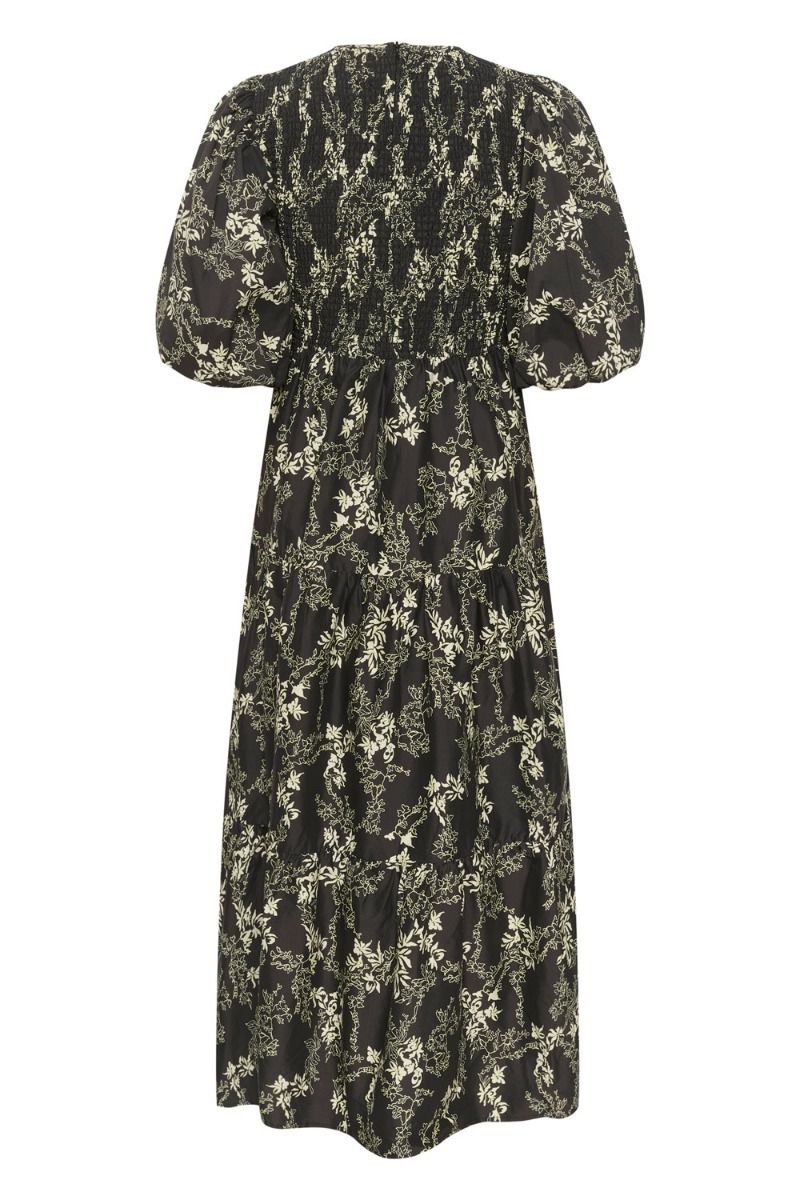 Gestuz - Kjole - MalyGZ Dress - Yellow Flower