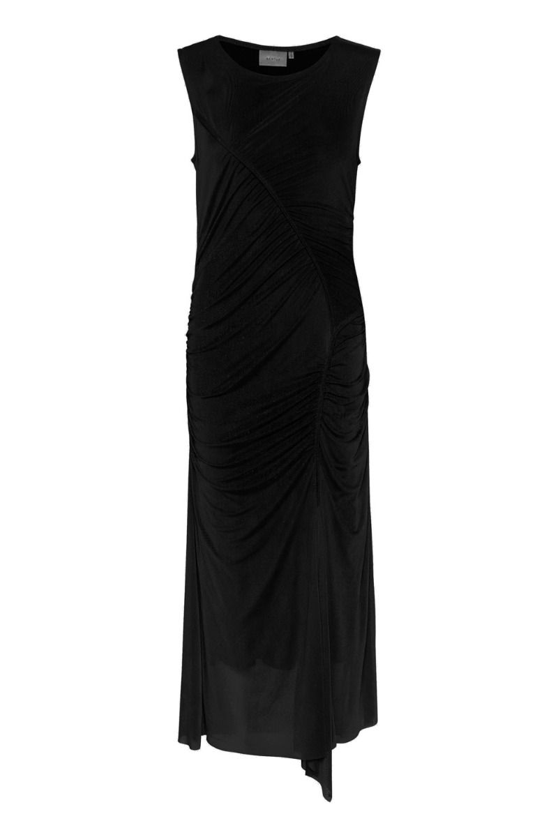 Gestuz - Kjole - MessiGZ Long Dress - Black