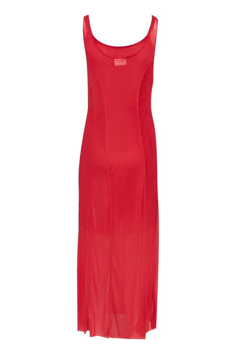 Gestuz - Kjole - MessiGZ SL Maxi Dress - Haute Red
