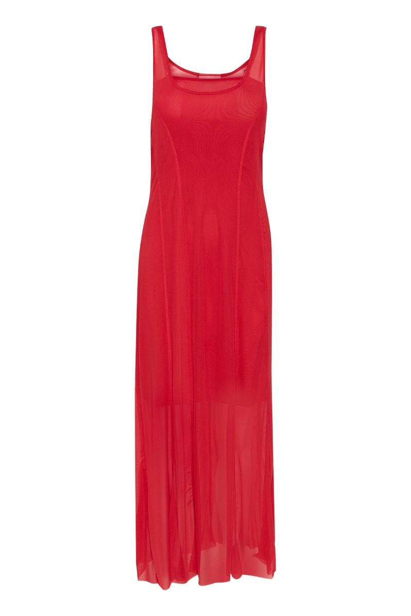 Gestuz - Kjole - MessiGZ SL Maxi Dress - Haute Red