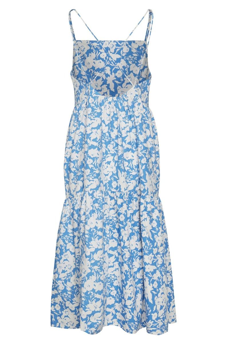 Gestuz - Kjole - MynteGZ Dress - Blue flower