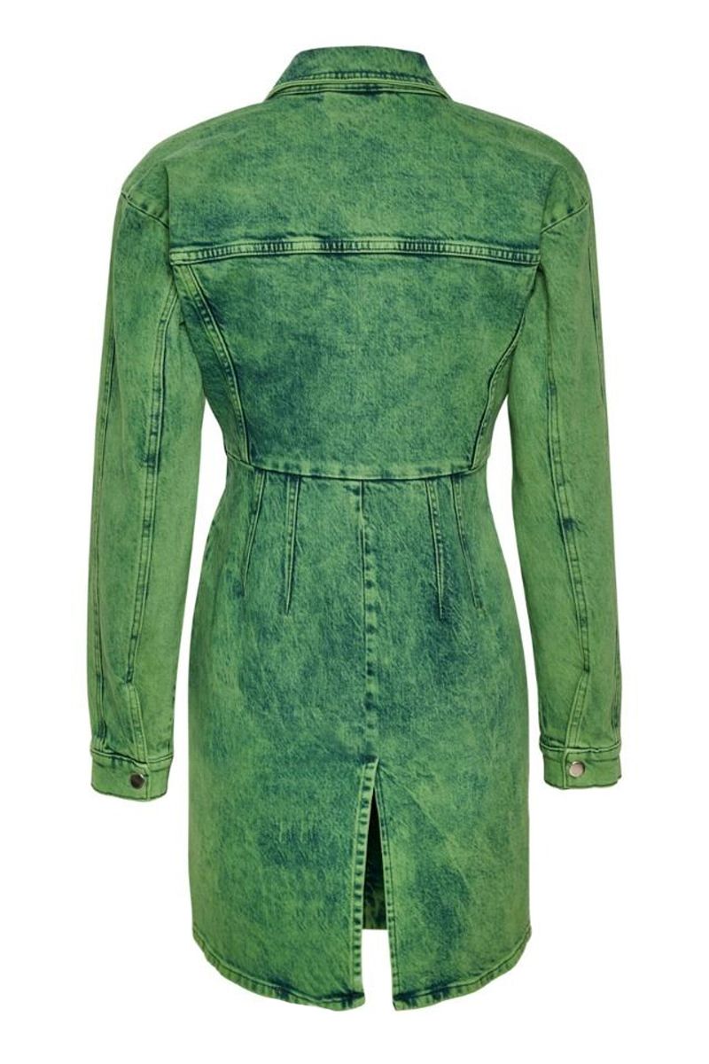 Gestuz - Kjole - Skye Dress - Minched Herb Acid Wash