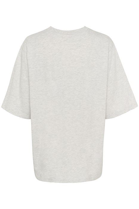 Gestuz - T-shirt - LuelleGZ Tee - Light Grey Mélange