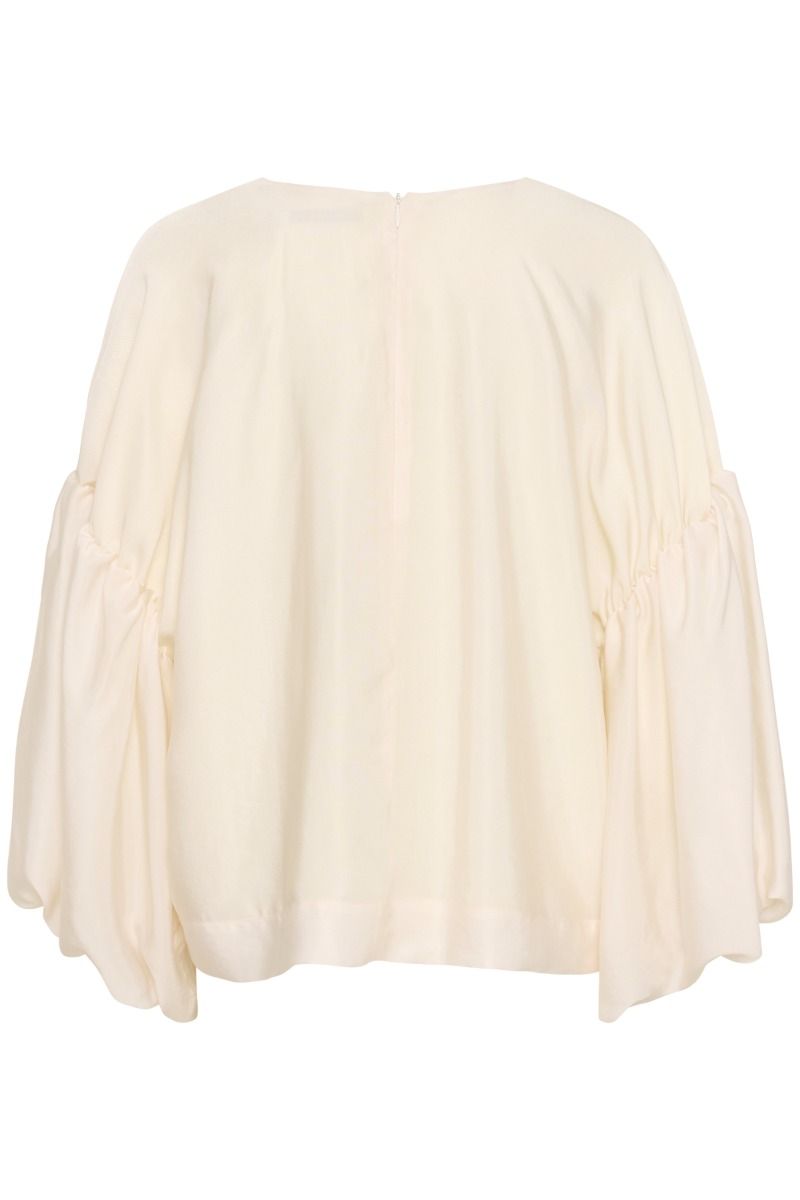 Gestuz - Bluse - GZmalloon Blouse - Egret