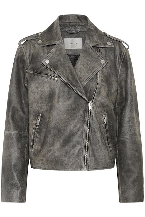 Gestuz - Jakke - GZ Naomi Vintage Jacket - Cold Vintage Grey