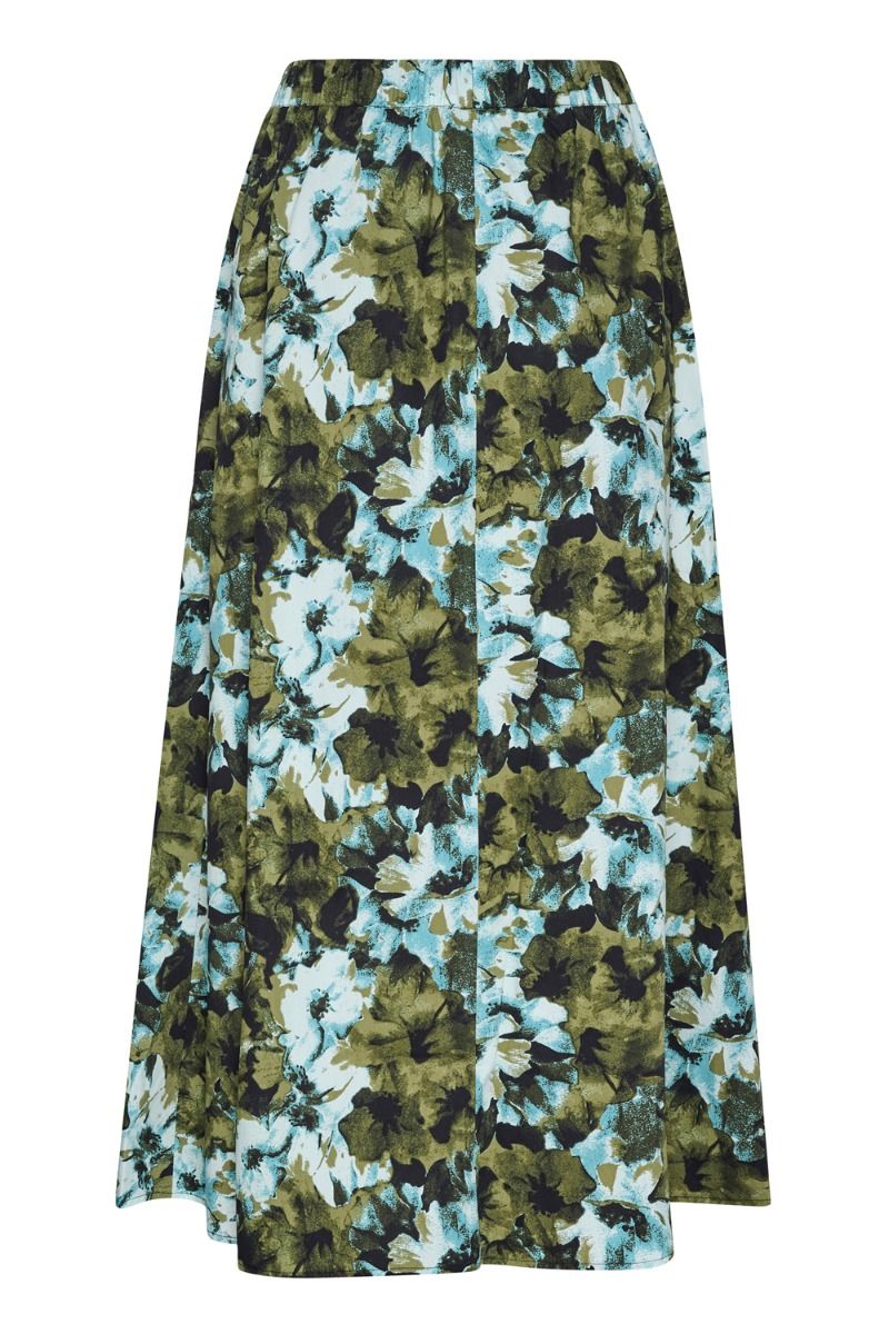 Gestuz - Nederdel - BlishaGZ HW Skirt - Artistic Blue Flower