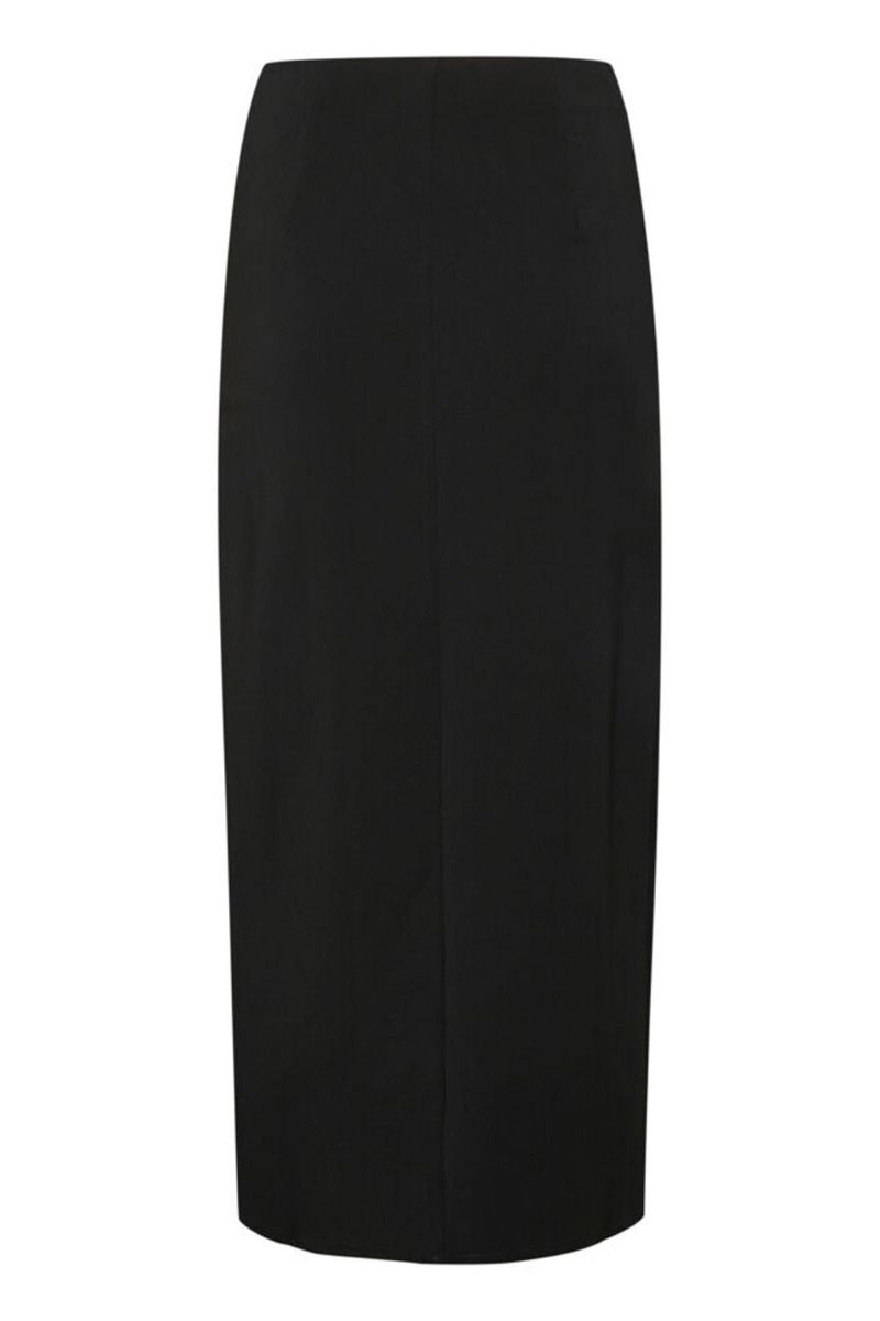 Gestuz - Nederdel - JoelleGZ HW Long Skirt - Black