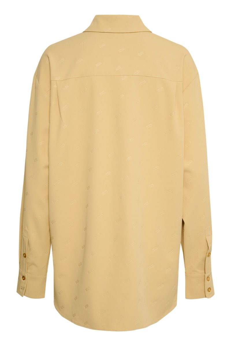 Gestuz - Skjorte - LoginaGZ LS Shirt - Dried Moss