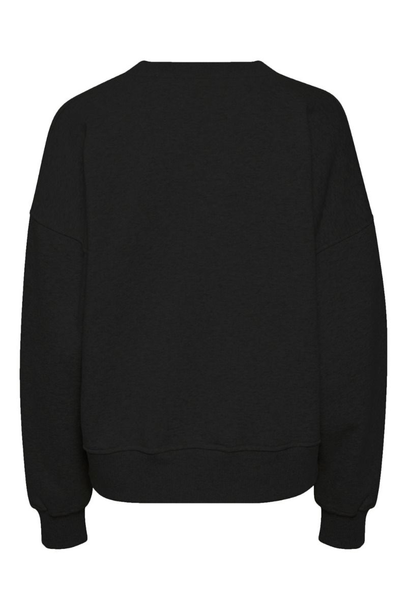 Gestuz - Sweatshirt - RubiGZ Sweatshirt - Black