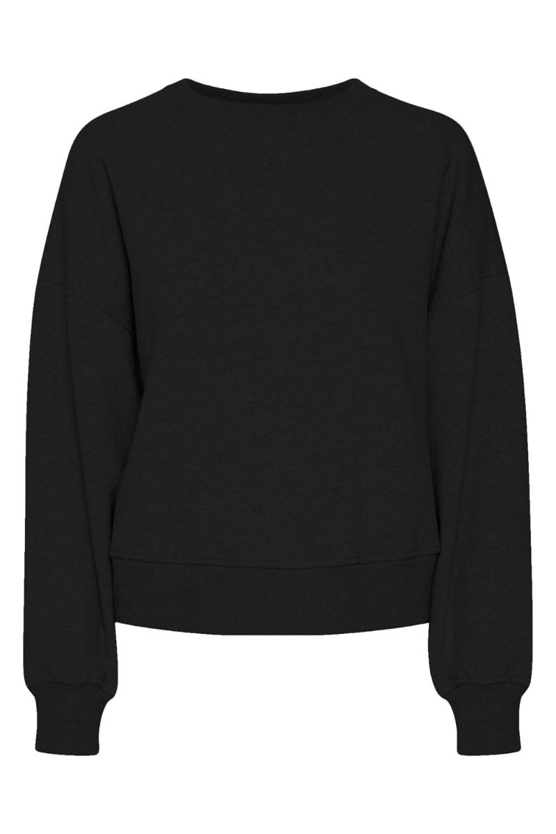 Gestuz - Sweatshirt - RubiGZ Sweatshirt - Black