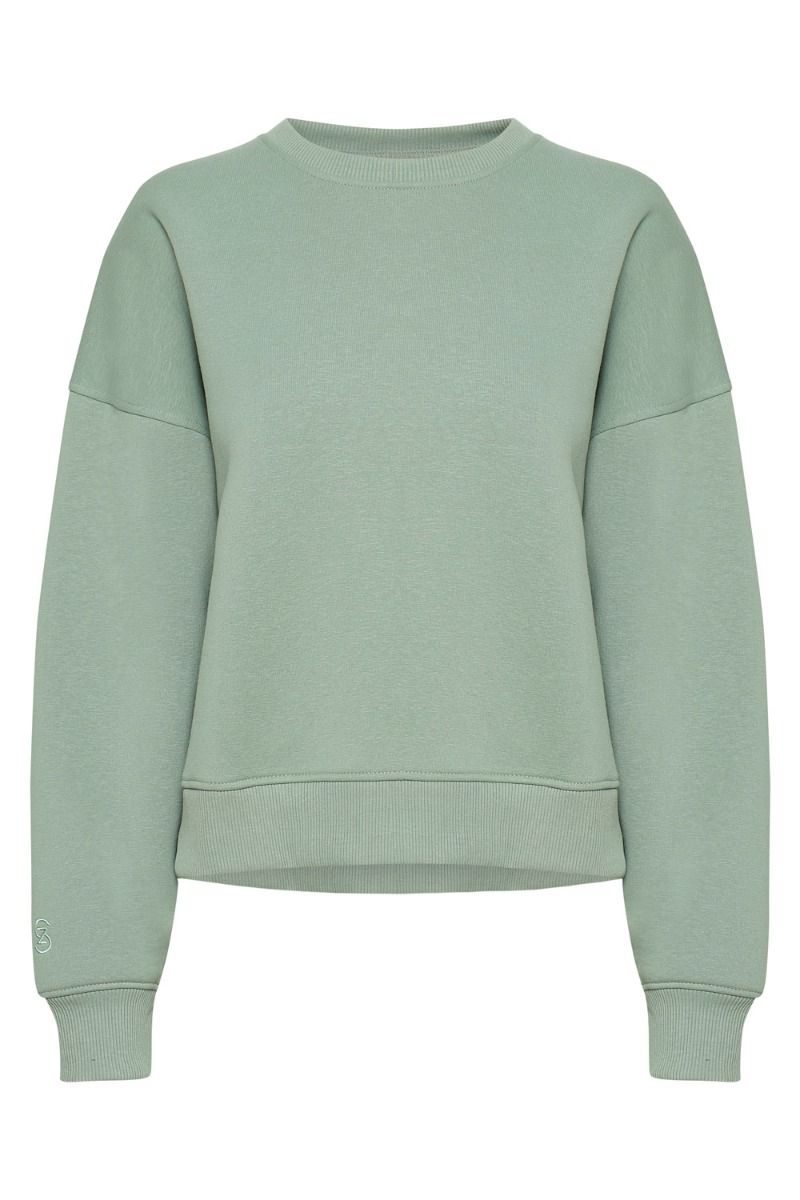 Gestuz - Sweatshirt - RubiGZ Sweatshirt - Slate Gray