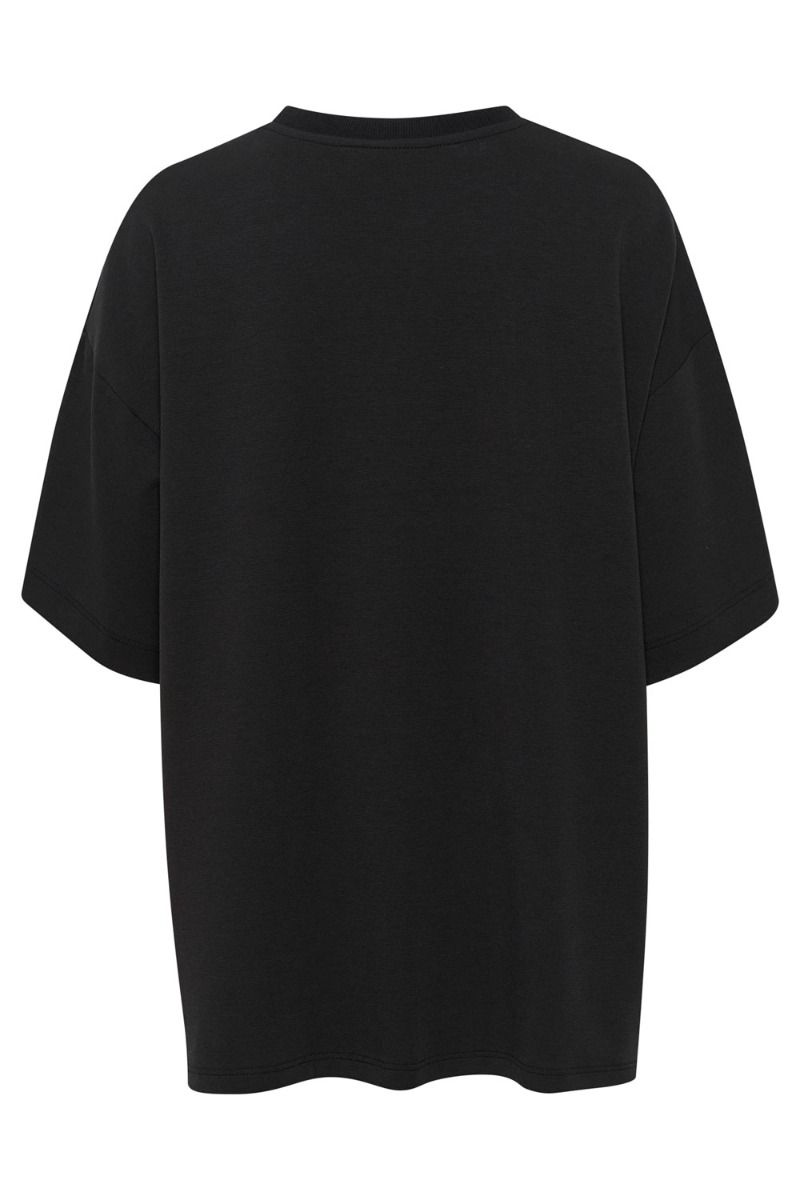 Gestuz - T-shirt - IminaGZ OZ Tee - Black 