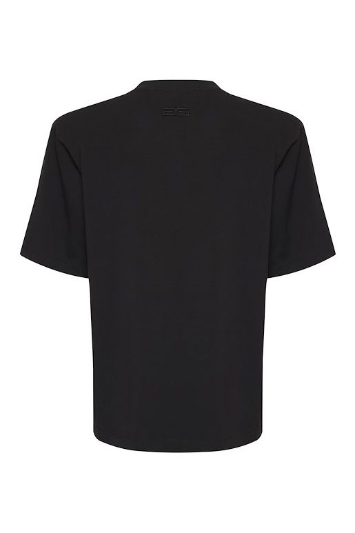 Gestuz - T-shirt - SamurillyGZ Back Emb Tee - Black