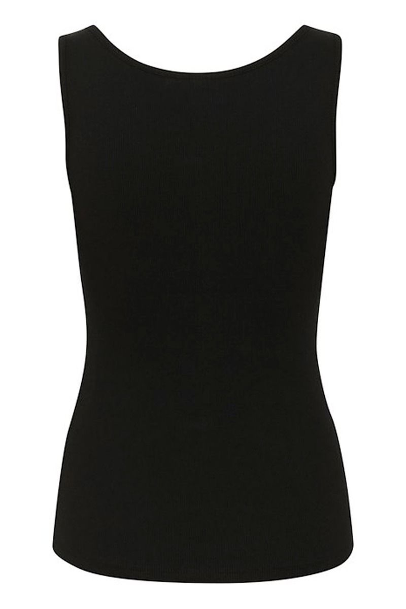 Gestuz - Top - DrewGZ Button Top - Black