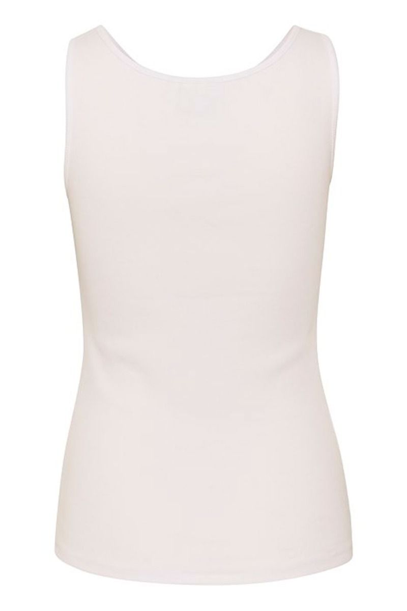 Gestuz - Top - DrewGZ Button Top - Bright White