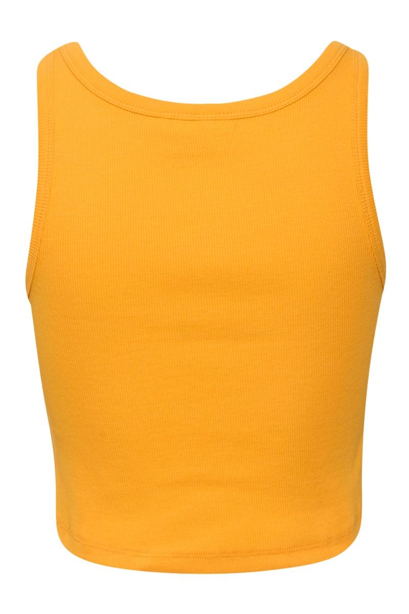 Gestuz - Top - DrewGZ Cropped Top - Kumquat