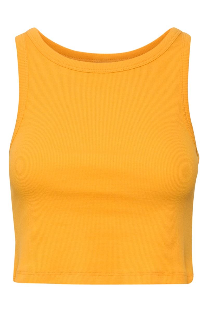 Gestuz - Top - DrewGZ Cropped Top - Kumquat