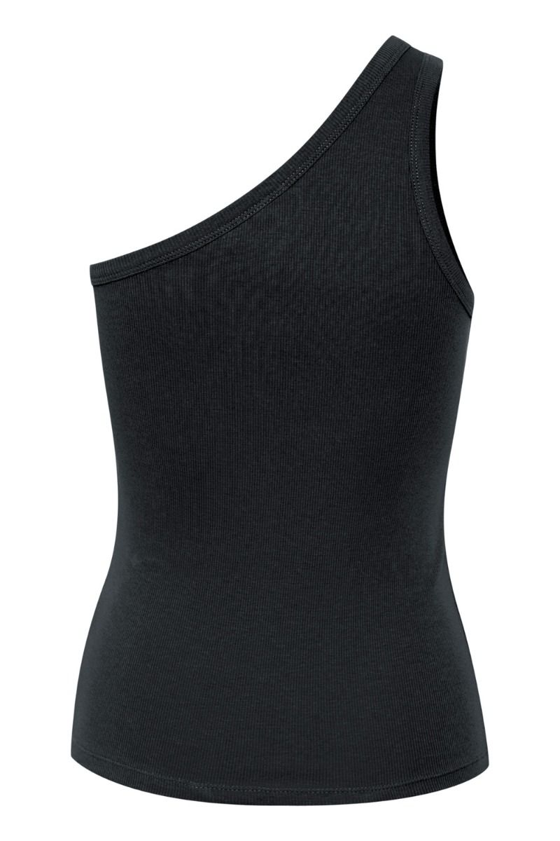 Gestuz - Top - DrewGZ One Shoulder - Black
