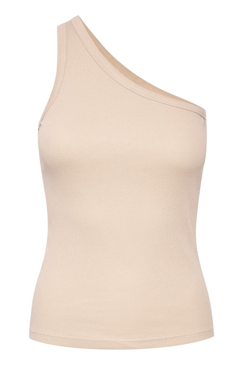 Gestuz - Top - DrewGZ One Shoulder - Pure Cashmere