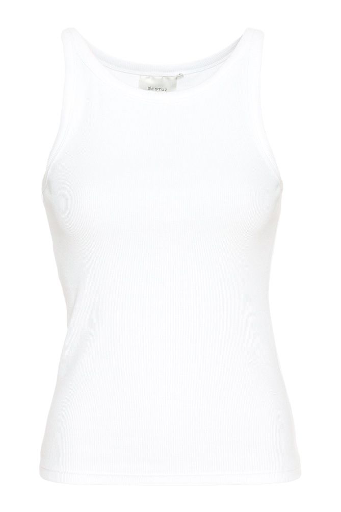 Gestuz - Top - Drew SL Top - Bright White