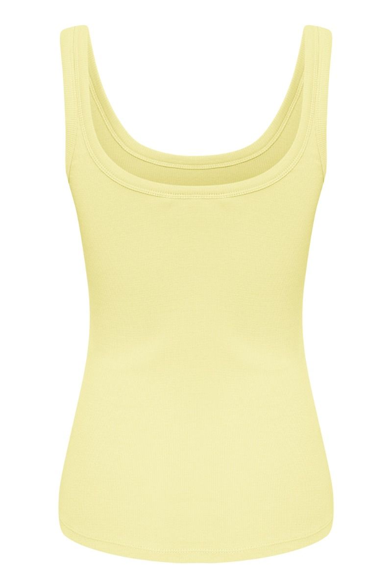 Gestuz - Top - DrewGZ U-Neck - Pastel Yellow