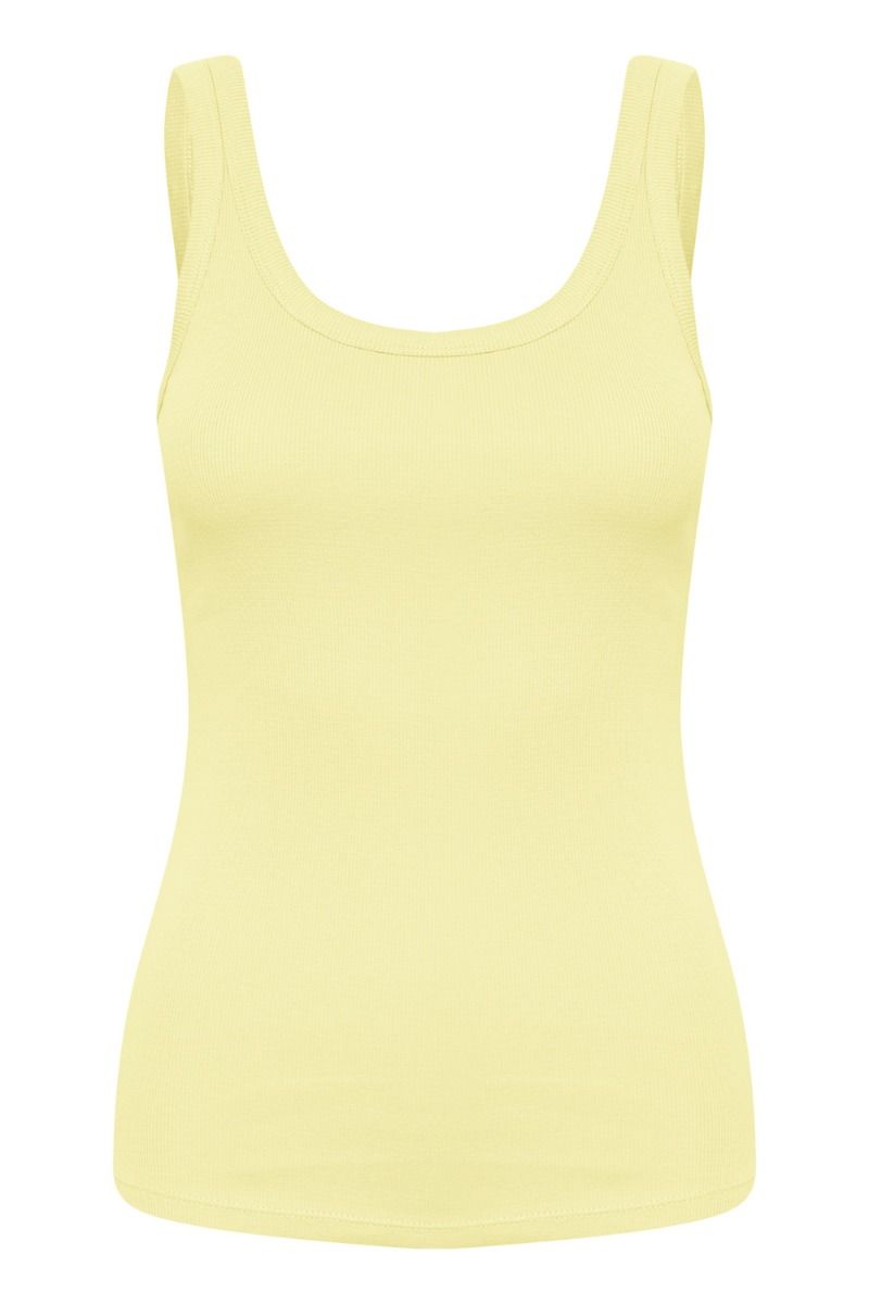 Gestuz - Top - DrewGZ U-Neck - Pastel Yellow