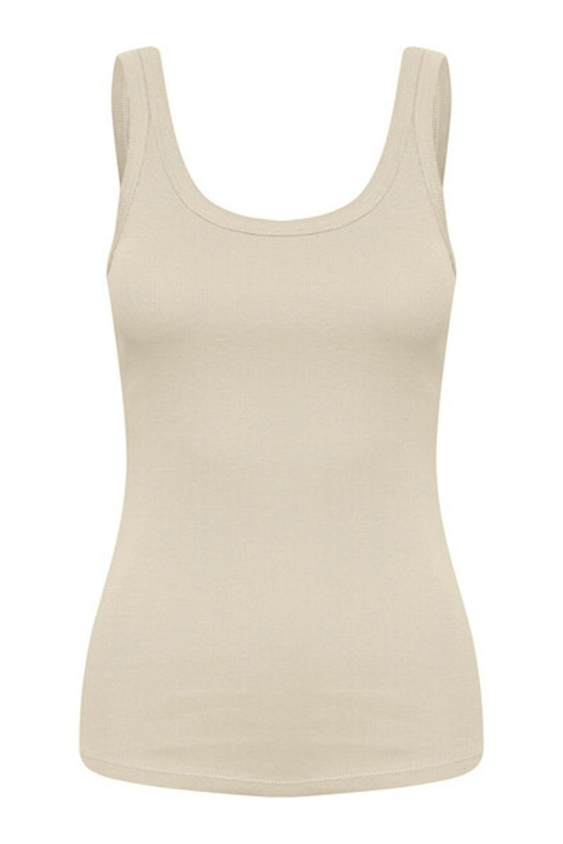 Gestuz - Top - DrewGZ U-Neck - Pure Cashmere