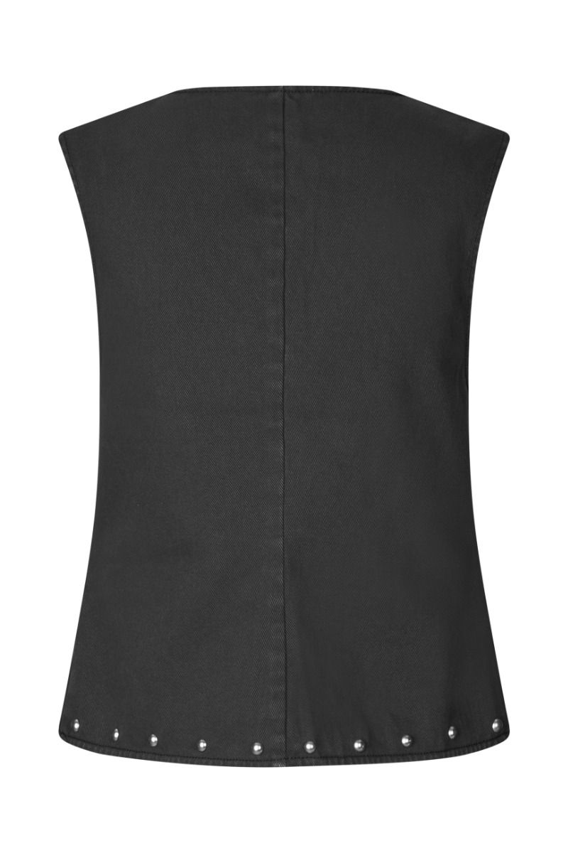 Global Funk - Vest - Filluca-G - Washed black